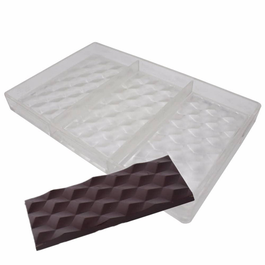 Geometric 3D Chocolate Bars Mold - Trendha