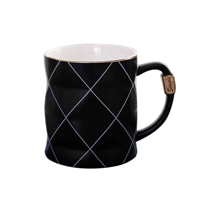 Geometry Design Ceramic Mug - Trendha