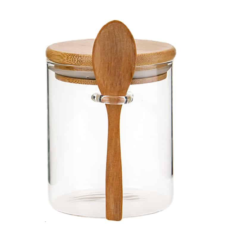 Glass Food Jar Storage