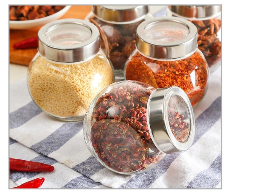Glass Food Storage Jar - Trendha