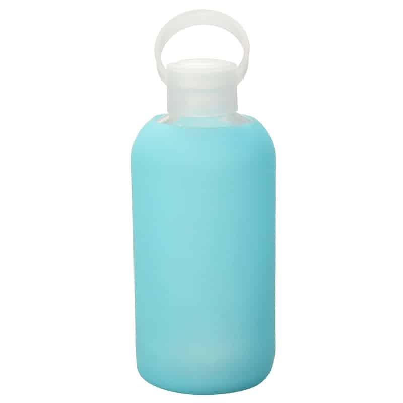 Glass Water Bottle with Silicone Case