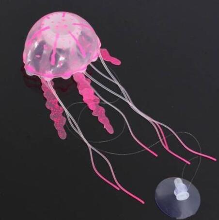 Glowing Silicone Artificial Jellyfish - Trendha
