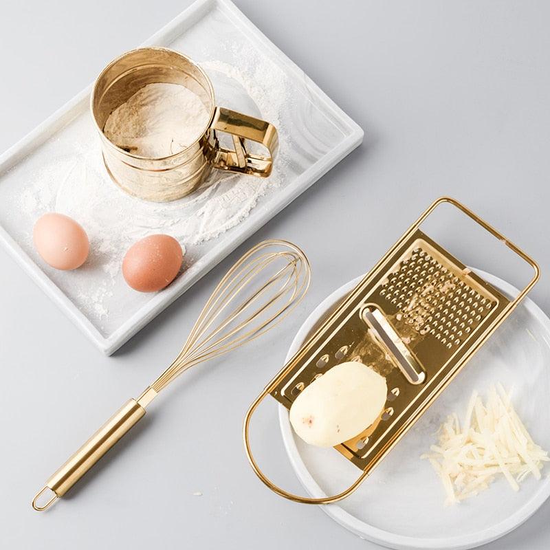 Gold Baking Tool Set - Trendha