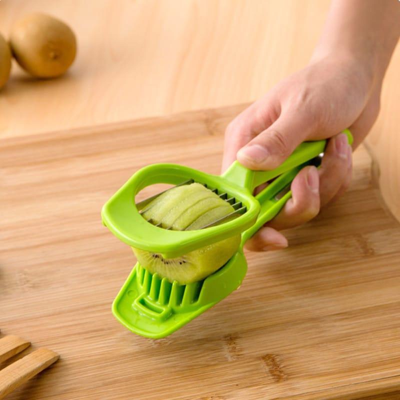 Handy Manual Eco-Friendly Stainless Steel Fruit & Vegetable Slicer