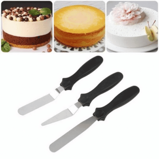 Handy Multifunctional Eco-Friendly Stainless Steel Pastry Spatulas Set