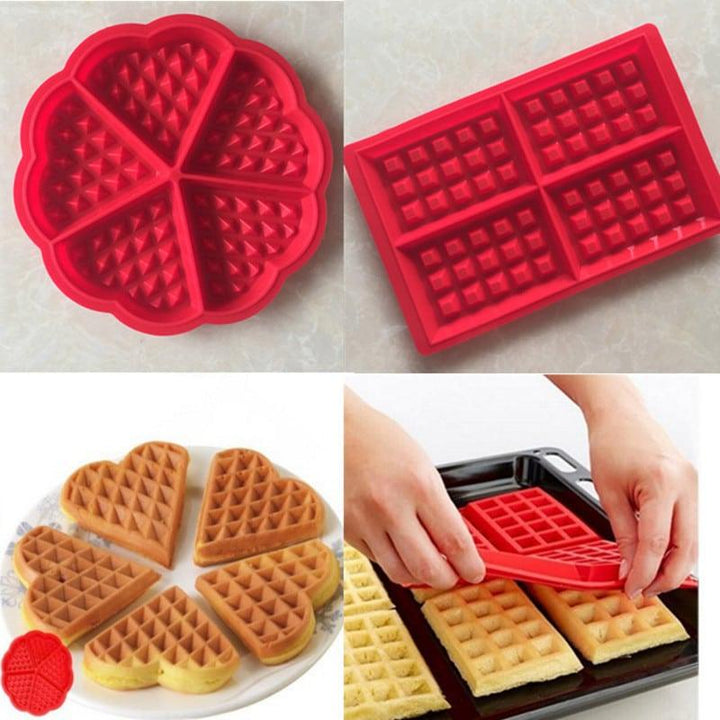 High-quality Silicone Waffle Mold - Trendha