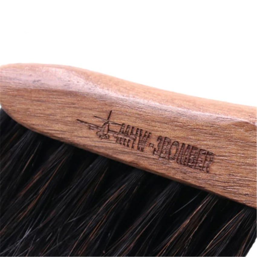 Horse Hair Coffee Brush with Walnut Handle - Trendha