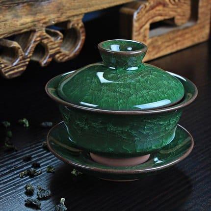 Ice Crack Style Gaiwan Cup - Trendha