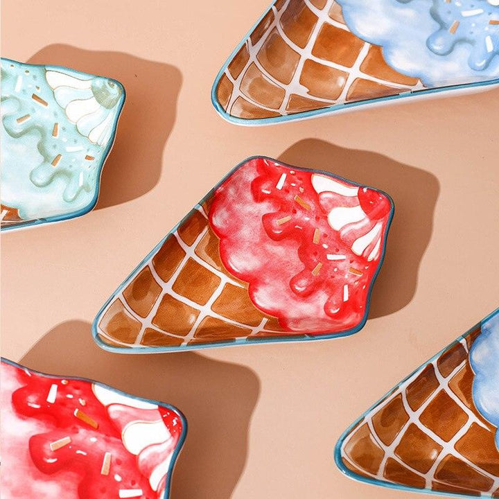 Ice Cream Shaped Plate - Trendha