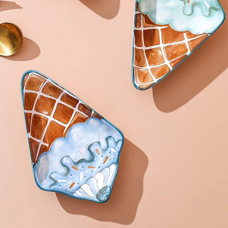 Ice Cream Shaped Plate - Trendha