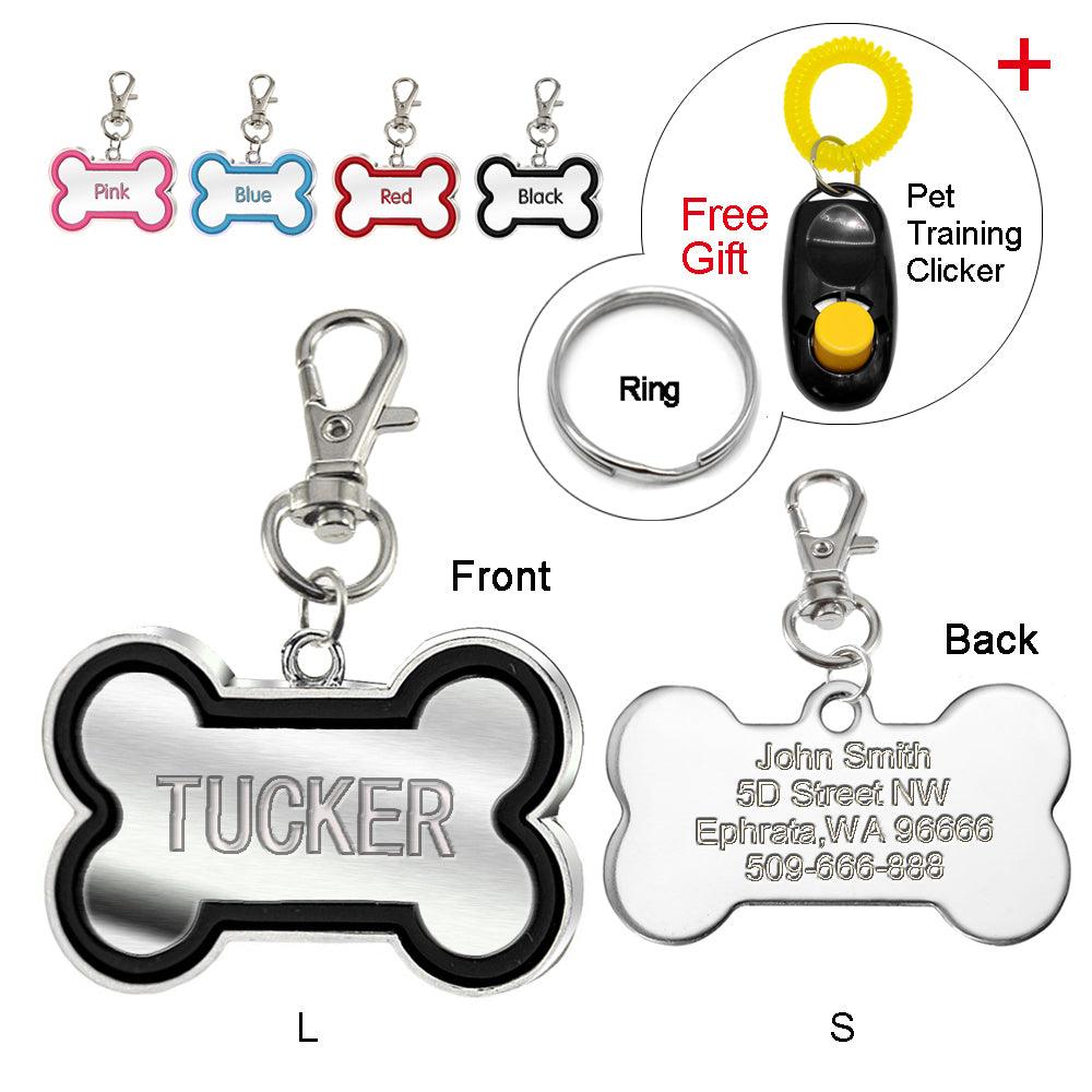 ID Tags For Pets With Personalized Information - Trendha
