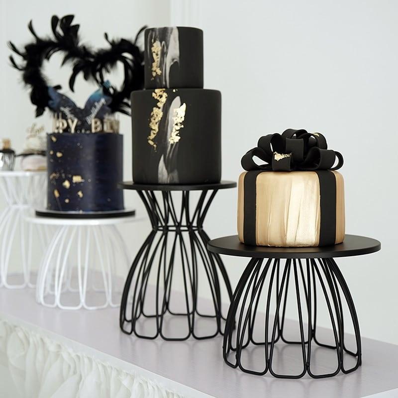 Iron Cake Display Stand for Desserts