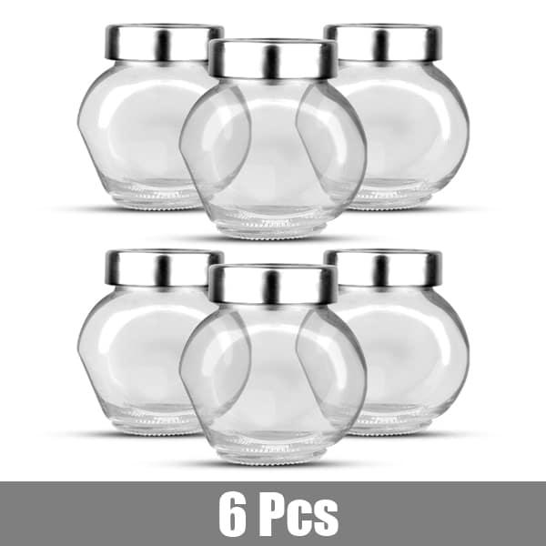Irregular Shape Glass Spice Jar - Trendha