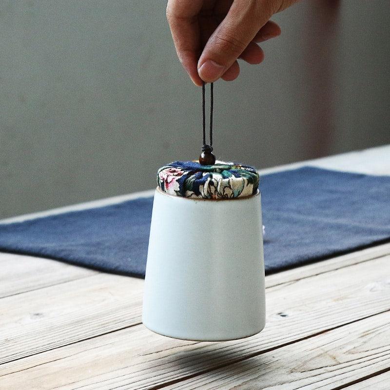 Japanese Style Ceramic Tea Storage Jars - Trendha