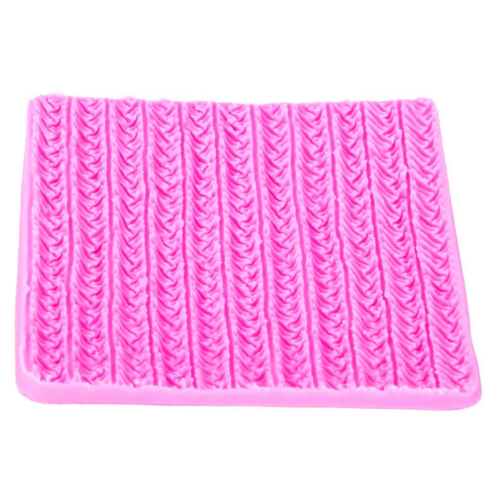 Knitted Texture Silicone Mold - Trendha