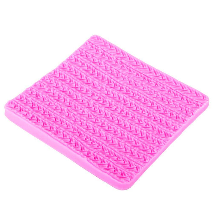 Knitted Texture Silicone Mold - Trendha