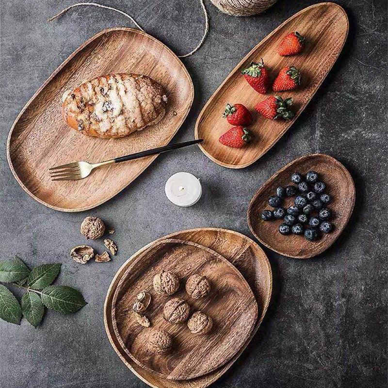 Laconic Design Wooden Plate - Trendha