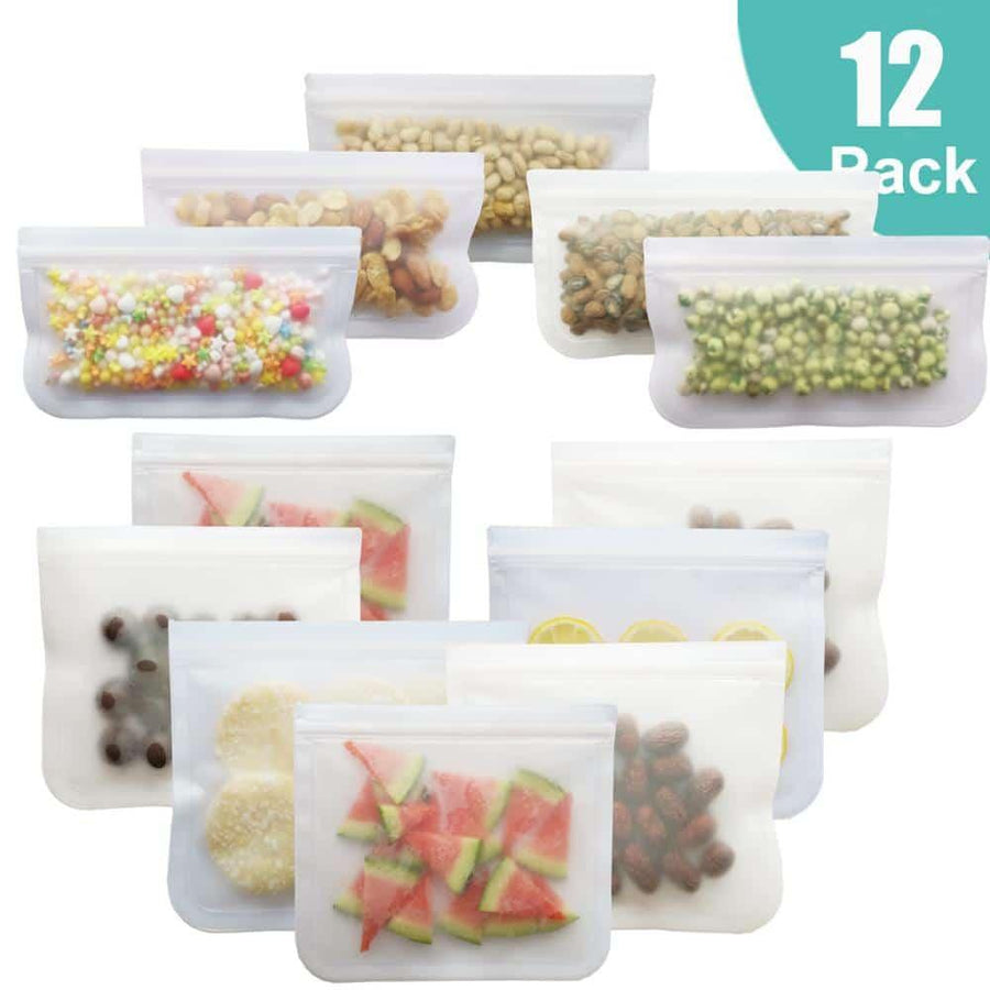 Leakproof Food Storage Bag 12 Pcs Set - Trendha