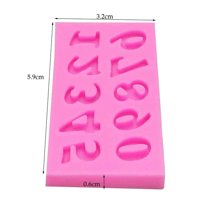 Letter and Number Silicone Cake Molds - Trendha