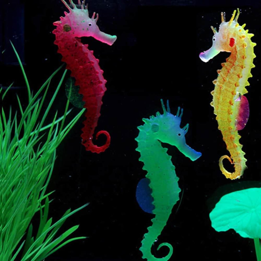 Luminous Sea Horse Aquarium Decor - Trendha
