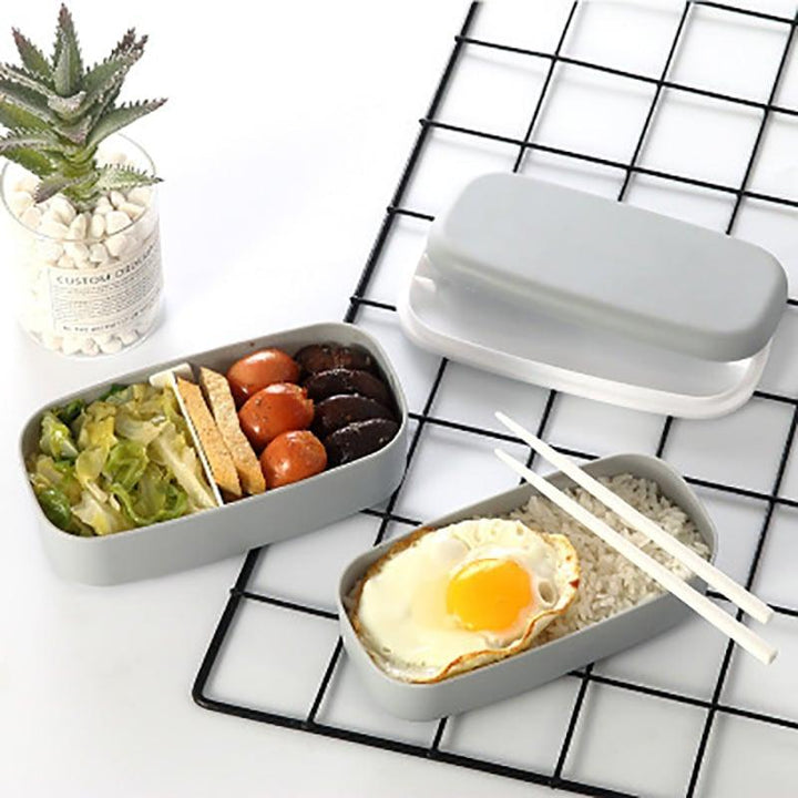 Microwave Compatible 2-Layer Lunchbox - Trendha