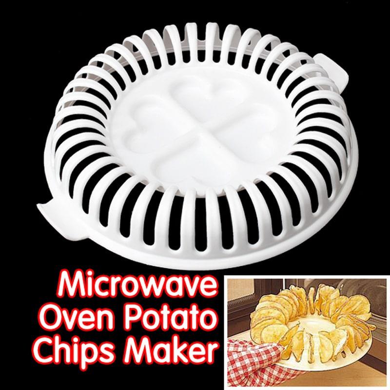 Microwave Potato Chips Rack or Peeler Options