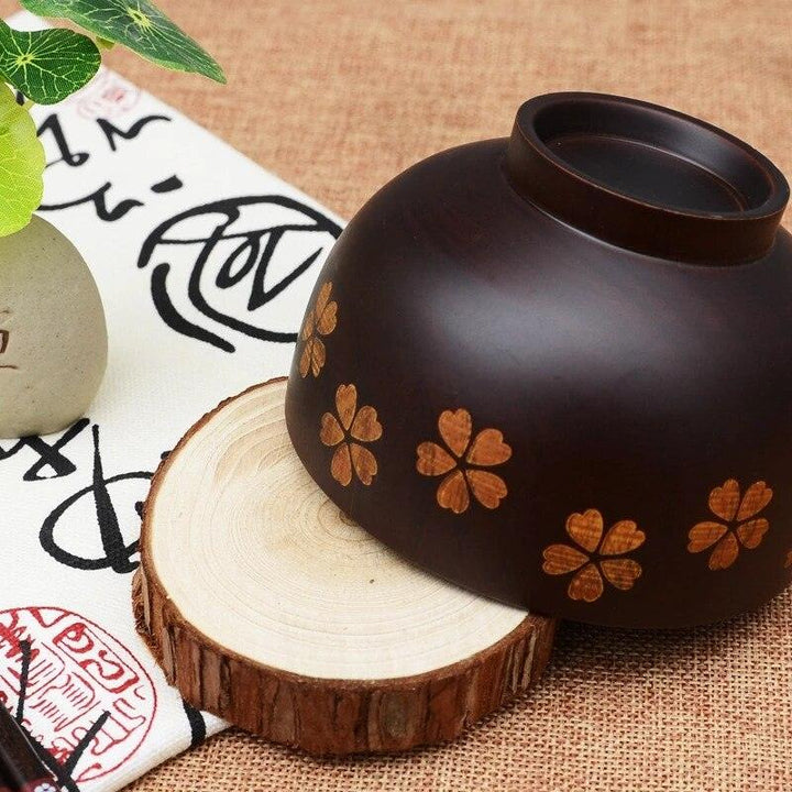 Mongolian Style Wooden Bowl - Trendha