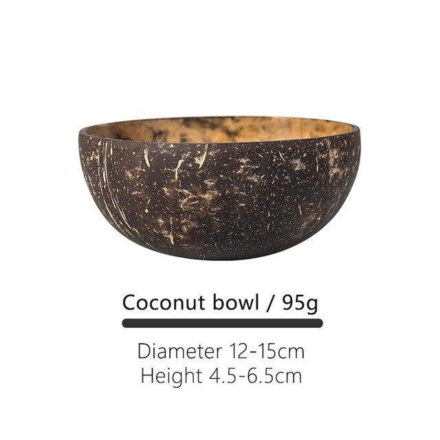Natural Coconut Bowl - Trendha