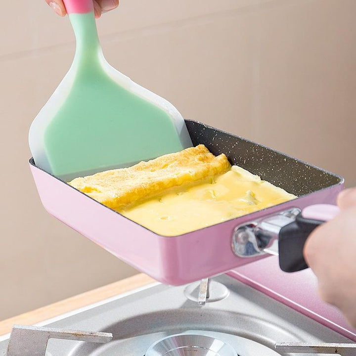 Non-Stick Colorful Stainless Steel Frying Pan - Trendha
