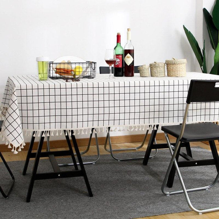 Nordic Style Cotton Tablecloth - Trendha