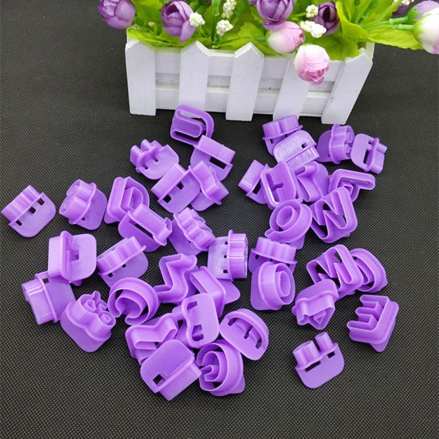 Numbers and Letters Cake Decorating Molds 40 pcs/Set - Trendha