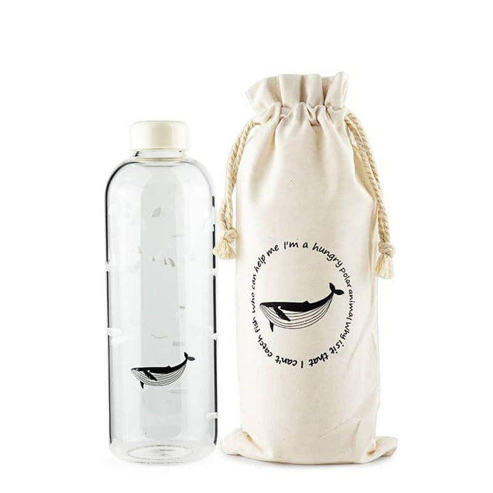 Ocean Creature Printed Water Bottle - Trendha