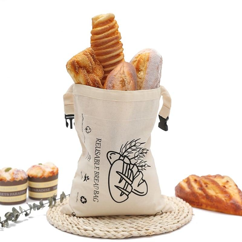 Organic Cotton Bread Bag - Trendha