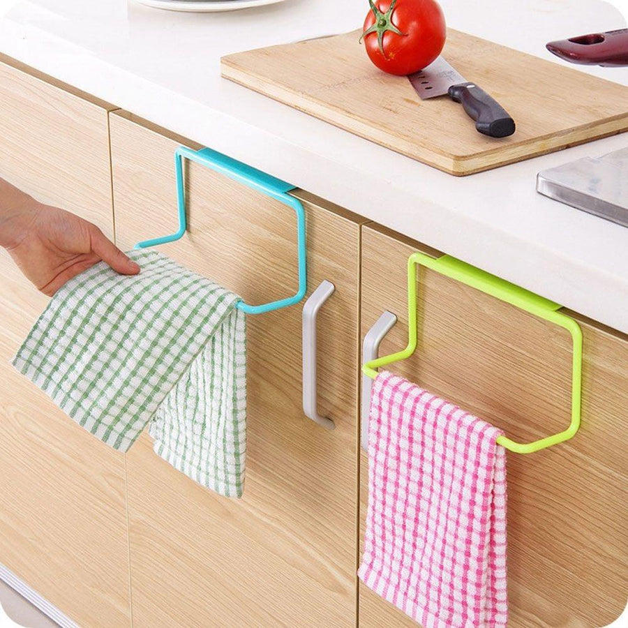 Over Door Kitchen Towel Holder Rack - Trendha