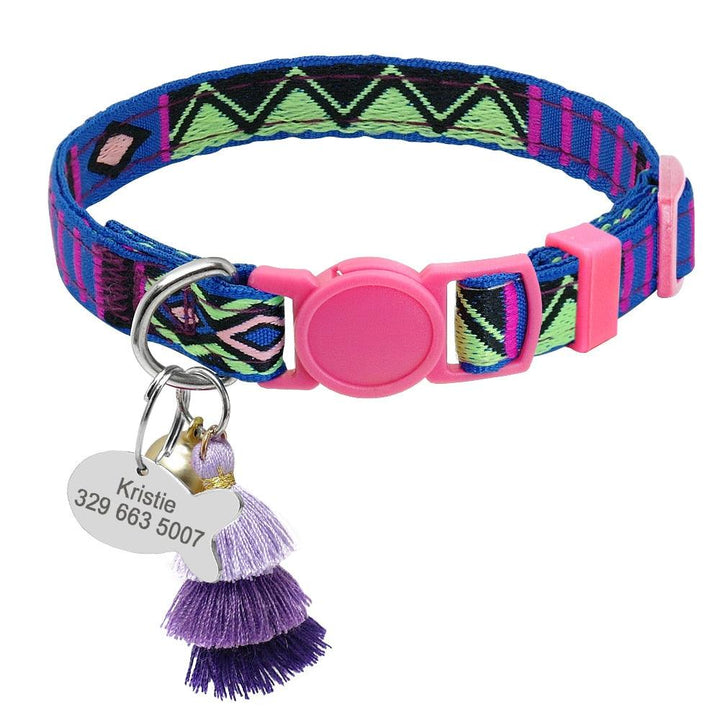 Personalized Collar for Pets with Bell - Trendha