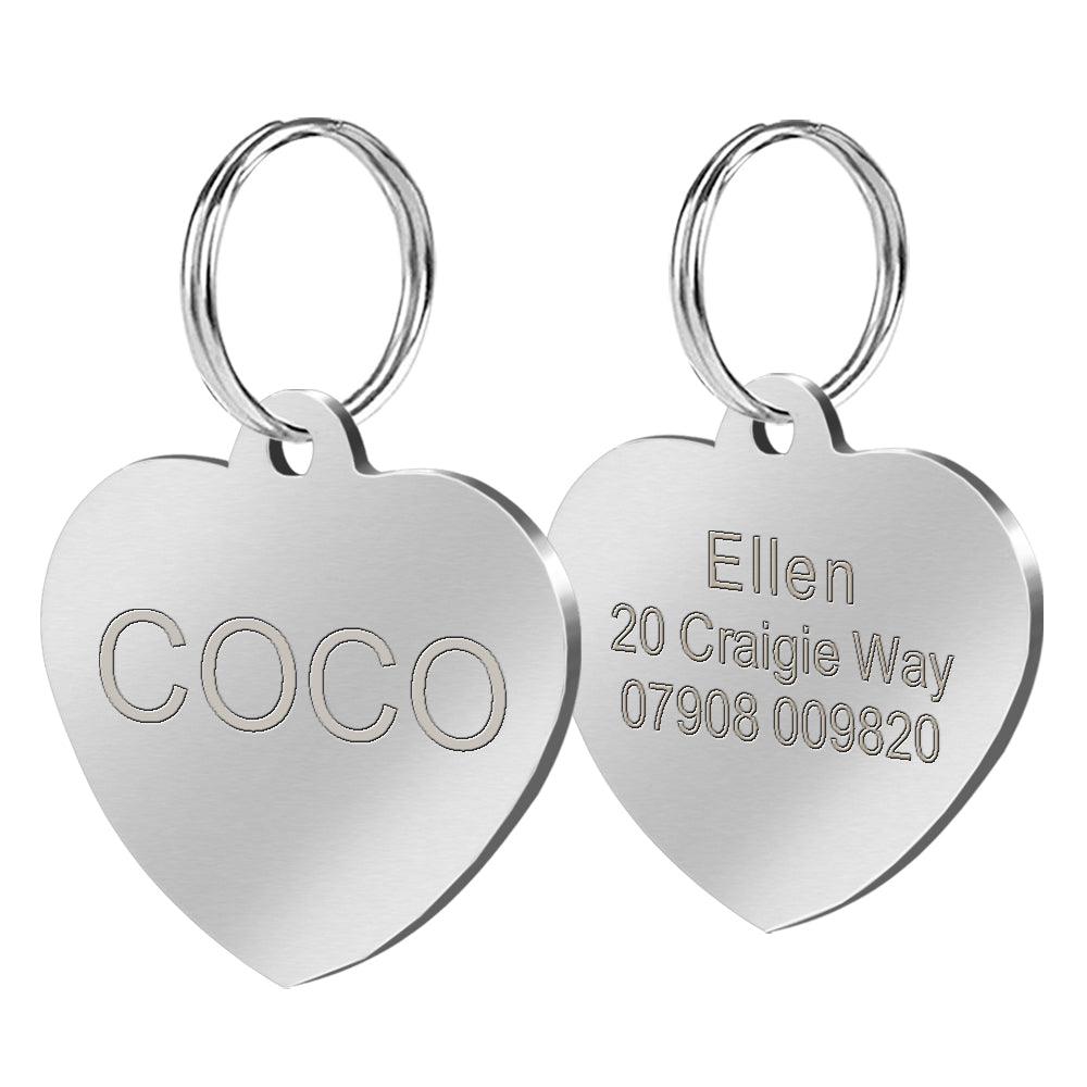 Personalized Stainless Steel Creative Dog’s Tag - Trendha