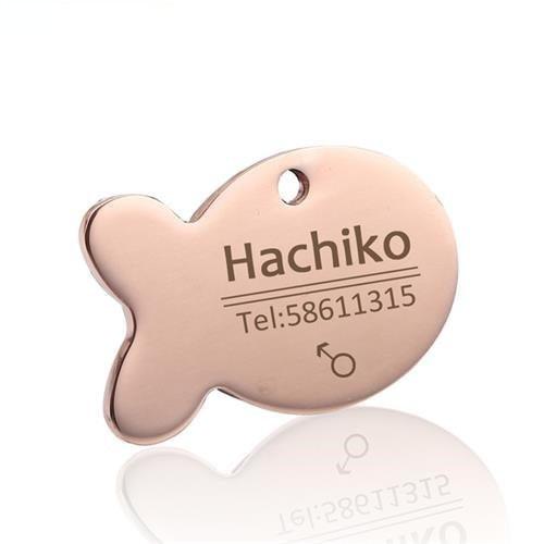 Personalized Stainless Steel Dog ID Tag - Trendha
