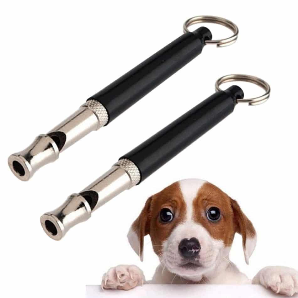 Metal and Plastic Dog Training Whistle