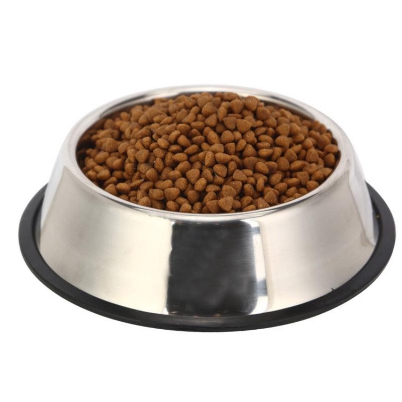 Pet Stainless Steel Bowl with Anti-Slip Pad - Trendha