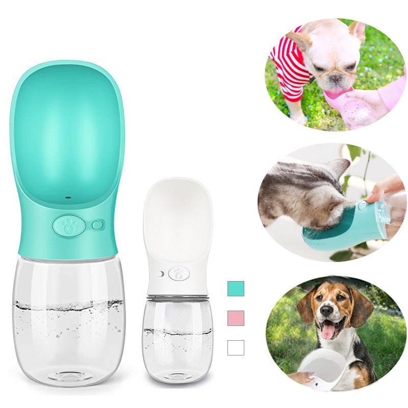 Pets Drinking Bottle with Button Lock - Trendha