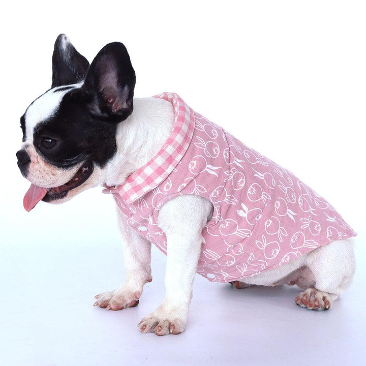 Plaid Print Vest for Dogs - Trendha