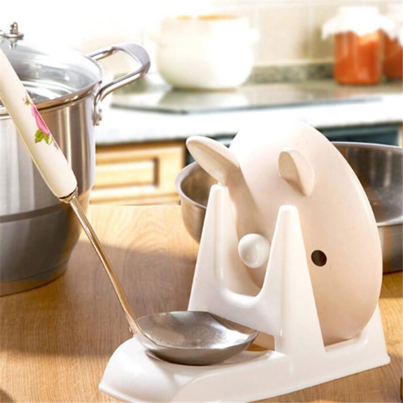 Plastic Spoon & Lid Holder