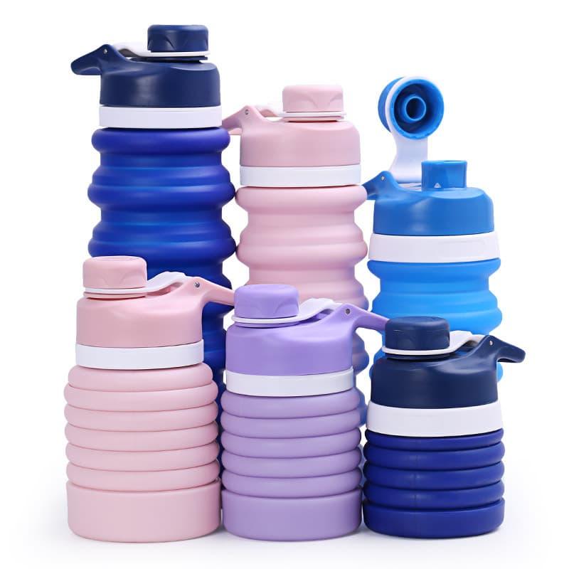 Portable Folding Silicone Water Bottle