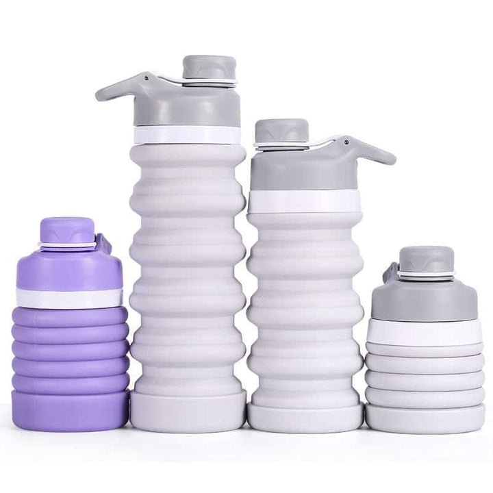 Portable Folding Silicone Water Bottle - Trendha