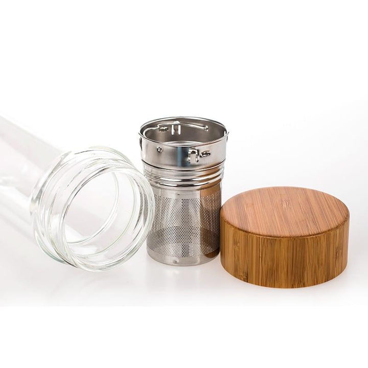 Portable Glass Water Bottle - Trendha