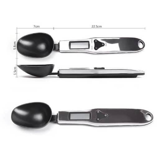 Portable LCD Digital Kitchen Measuring Spoon Scale - Trendha