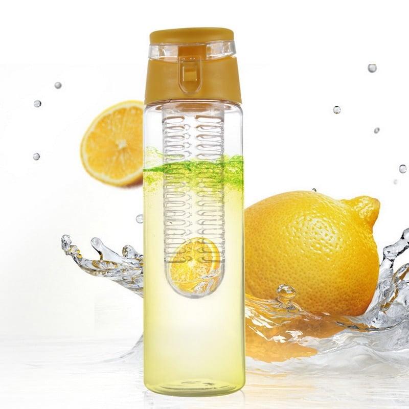 Portable Water Bottle with Fruit Infuser - Trendha