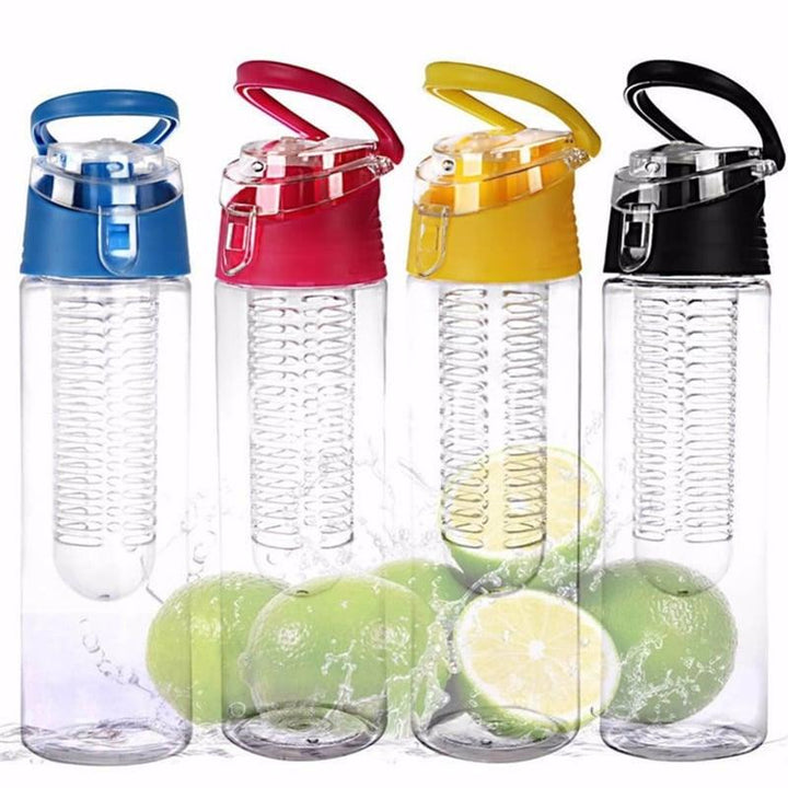 Portable Water Bottle with Fruit Infuser - Trendha