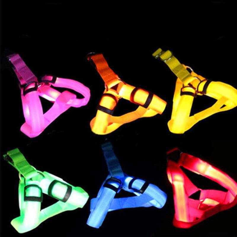 Pretty Bright Luminous Dog's Harness - Trendha