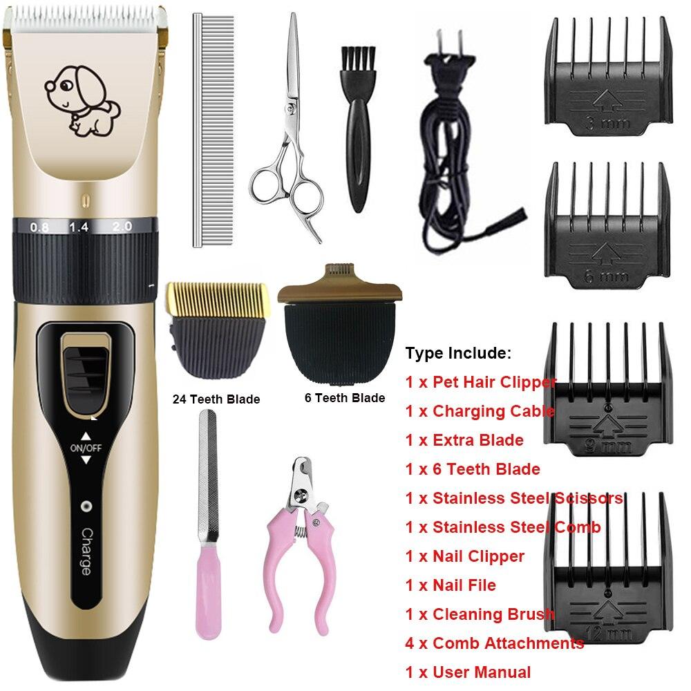 Professional Rechargeable Grooming Pet Hair Trimmer - Trendha